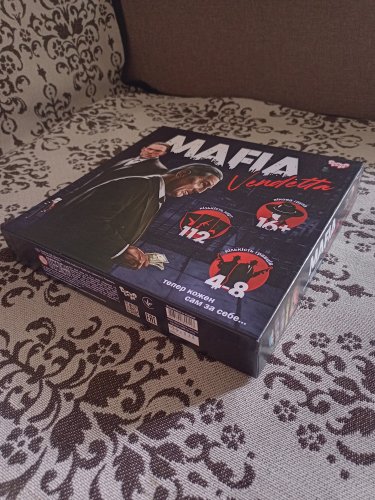 Фото Карткова гра Danko Toys Настольная игра "MAFIA Vendetta" рус/укр (MAF-01-01) від користувача Григорій Піртахія