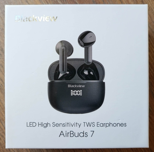 Фото Навушники TWS Blackview AirBuds 7 Black від користувача 339