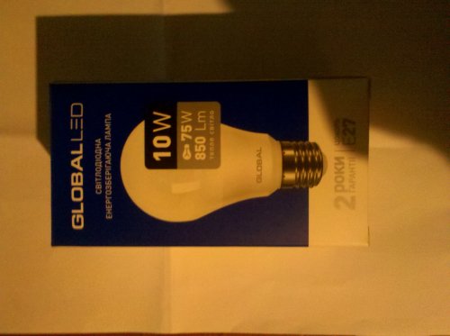 Фото Світлодіодна лампа LED Global 1-GBL-163 (LED А60 10W 3000К Е27) від користувача Ole3