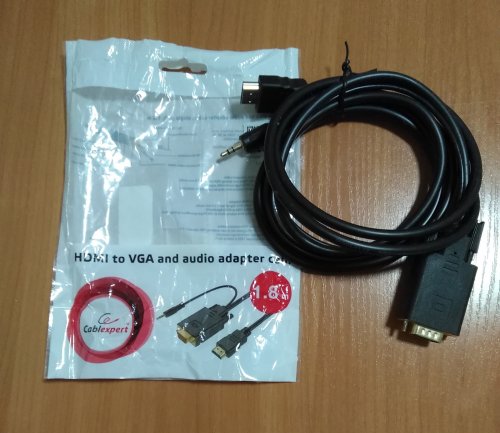 Фото Адаптер Cablexpert A-HDMI-VGA-03-6 від користувача 