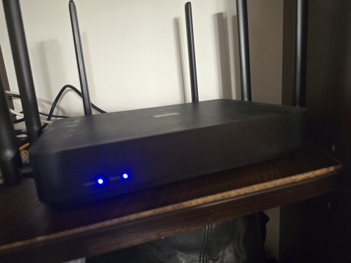 Фото Бездротовий маршрутизатор (роутер) Xiaomi Mi Router AX3200 Black (DVB4314GL) від користувача Андрій Конишев