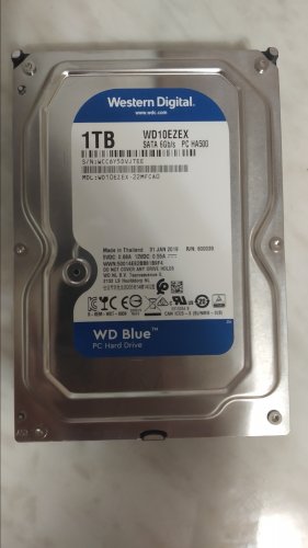 Фото Жорсткий диск WD Blue 1 TB (WD10EZEX) від користувача XOI