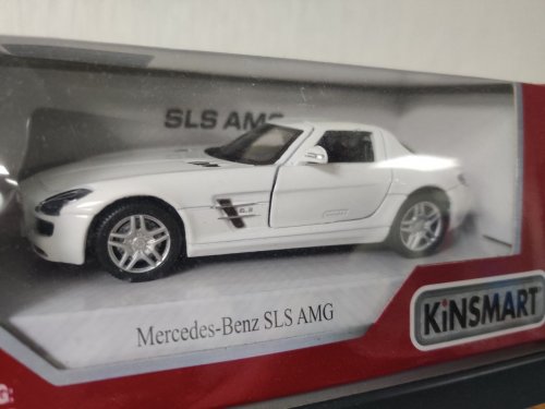 Фото Масштабна модель Kinsmart (1:36) Mercedes-Benz SLS AMG (KT5349W) від користувача Burning Money