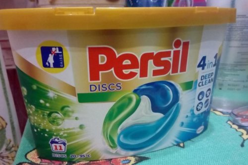 Фото Капсули для прання Persil Капсулы Discs Universal Deep Clean 11 шт (9000101372786) від користувача Mexanik