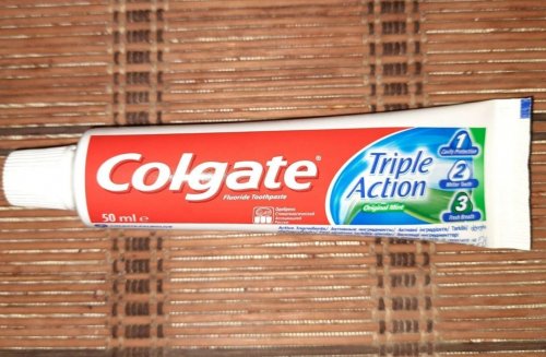 Фото зубна паста Colgate Зубная паста  Тройное действие 50 мл (7891024128954) від користувача Mexanik