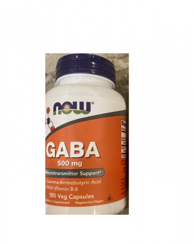 Фото Амінокислотний комплекс Now GABA 500 mg Veg Capsules 100 caps від користувача Влад Некрасов